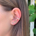 Diamond Multi Star Earring