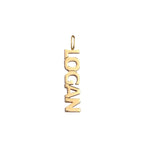 Gold Name Charm