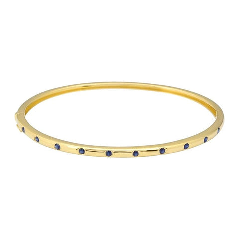 Inlay Gemstones Bangle