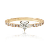 Solitaire Diamond Eternity Ring