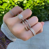 Pave Claw Ring