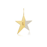 Side Pave Star Charm