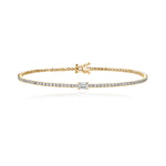 Solitaire Diamond Tennis Bracelet