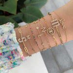 Script Love Bracelet