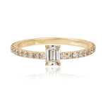 Solitaire Diamond Eternity Ring