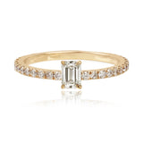 Solitaire Diamond Eternity Ring