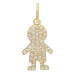 Boy Pave Charm