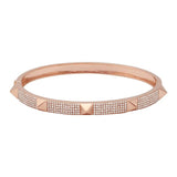 Thick Pave with Spikes Bangle