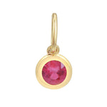 Gemstone Bezel Charm