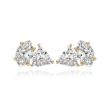 Two-diamond Stud Earring (Single)