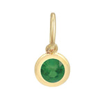 Gemstone Bezel Charm