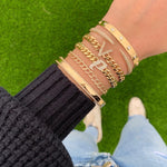 Pave Claw Bangle