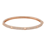 Medium Pave with Spikes Bangle