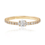 Solitaire Diamond Eternity Ring