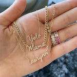 Diamond Name Necklace