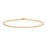 Thin Classic Diamond Tennis Bracelet