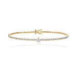 Solitaire Diamond Tennis Bracelet