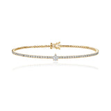 Solitaire Diamond Tennis Bracelet