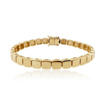 Large Golden Square Bracelet