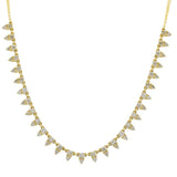 Illusion Diamond Spikes Necklace