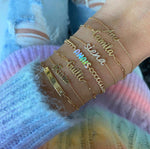 Cutout Gold Name Bracelet