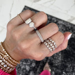 Multi Shape Diamond Wrap Ring