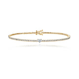 Solitaire Diamond Tennis Bracelet