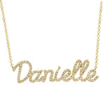 Diamond Name Necklace