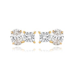 Two-diamond Stud Earring (Single)