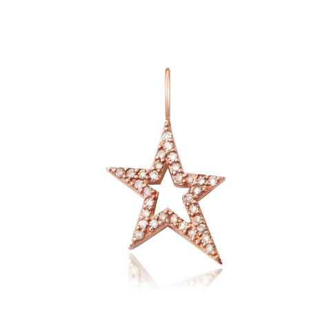 Small Cutout Star Charm