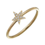 Mini Star Pave Ring