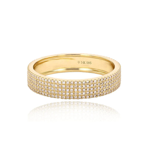 Thick Pave Ring