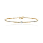 Solitaire Diamond Tennis Bracelet