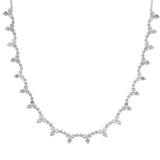 Trio Diamond Chain Necklace