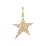 Modern Pave Star Charm