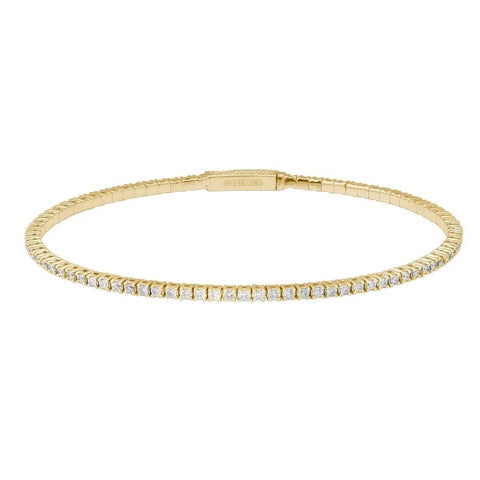 Flexible Pave Bangle