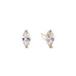 Medium Solitaire Diamond Stud (Single)