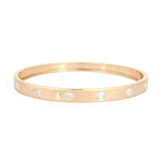 Multi Shape Inlay Diamond Bangle